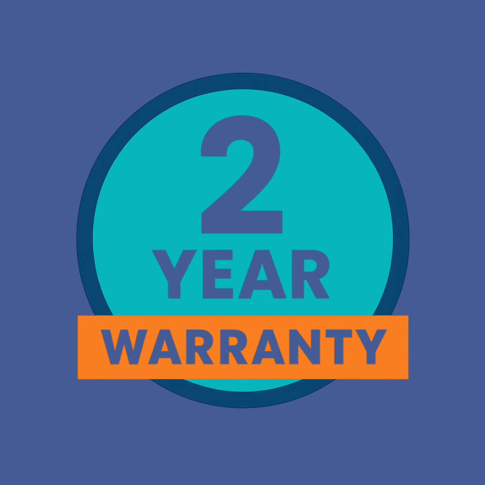 2 Year Warranty